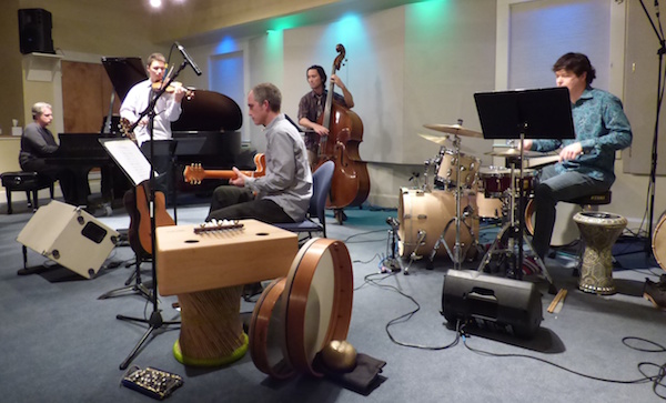 Brian O'Neill on drums with Gabriel Solomon