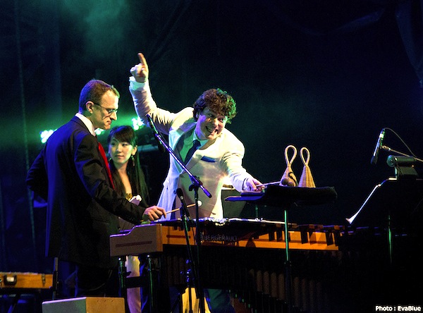 Brian O'Neill on vibraphone