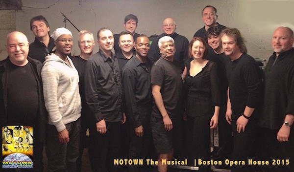 Cast of national tour of Motown in Boston