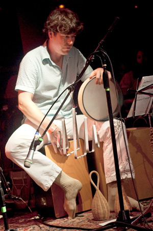 Brian O'Neill on percussion