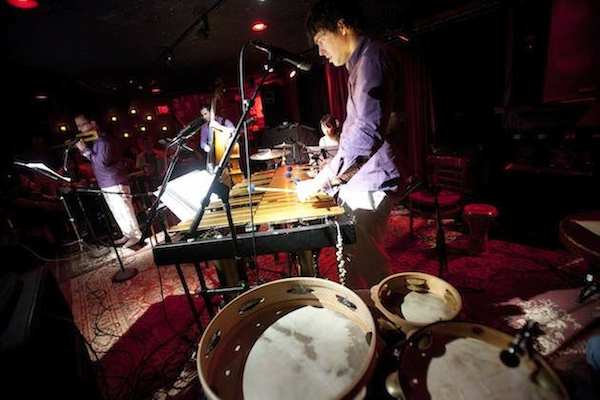 Brian O'Neill on vibraphone