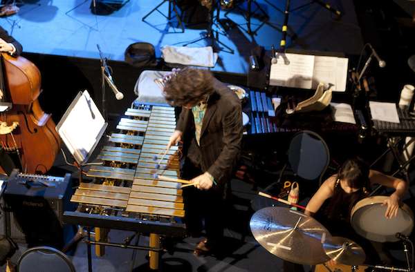 Brian O'Neill on vibraphone