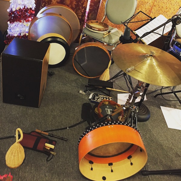 Ishna percussion with Bodhran